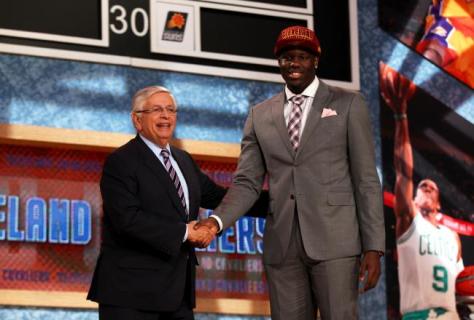 Anthony Bennett is the first Canadian to be draft with the number one overall pick in an NBA draft.  (Mike Stobe/Getty Images)